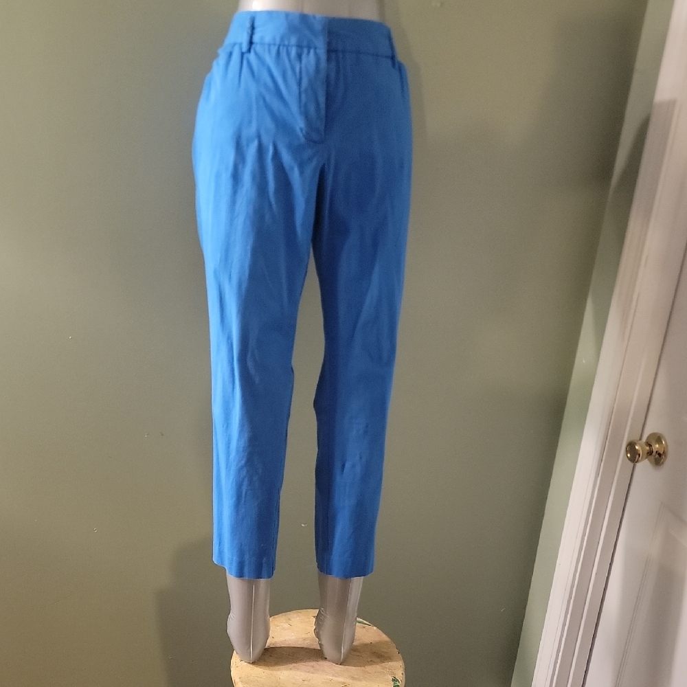 Worthington Vibrant Blue Ankle Pants